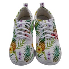 Tropical Pineapples Athletic Shoes by goljakoff