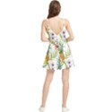 Tropical pineapples Summer Frill Dress View2