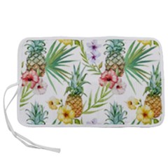 Tropical Pineapples Pen Storage Case (l)