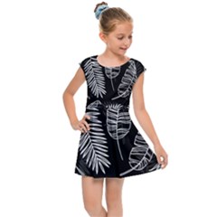 Fallen Leaves Kids  Cap Sleeve Dress by goljakoff