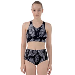 Fallen Leaves Racer Back Bikini Set by goljakoff