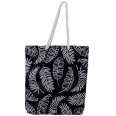 Fallen Leaves Full Print Rope Handle Tote (large) by goljakoff