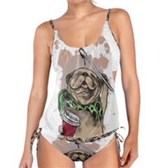 Pug Lover Coffee Tankini Set by EvgeniaEsenina