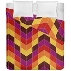 Geometric  Duvet Cover Double Side (california King Size) by Sobalvarro