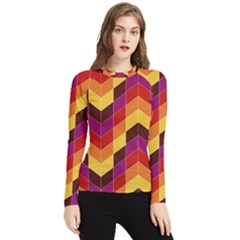 Geometric  Women s Long Sleeve Rash Guard