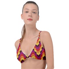 Geometric  Knot Up Bikini Top by Sobalvarro