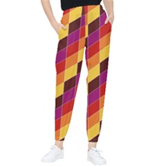 Geometric  Tapered Pants