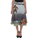 Happy is the hare at morning - by LaRenard Perfect Length Midi Skirt View1