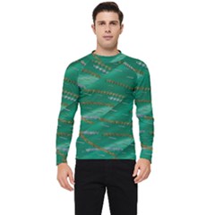 Colors To Celebrate All Seasons Calm Happy Joy Men s Long Sleeve Rash Guard by pepitasart