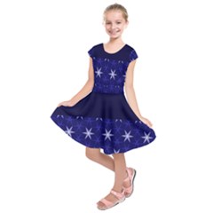 Bluestars Kids  Short Sleeve Dress by Sparkle