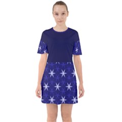 Bluestars Sixties Short Sleeve Mini Dress