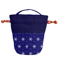 Bluestars Drawstring Bucket Bag by Sparkle