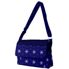 Bluestars Full Print Messenger Bag (l) by Sparkle