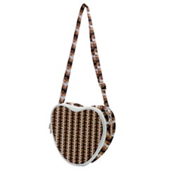 Snakeskin Heart Shoulder Bag