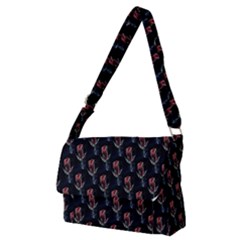 Roses Full Print Messenger Bag (m) by Sparkle