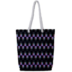 Pinkshades Full Print Rope Handle Tote (small) by Sparkle