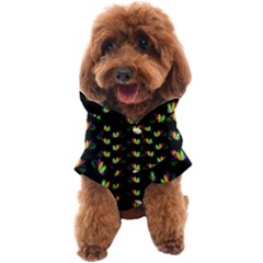 Digital Flowers Dog Coat