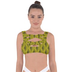 Digital Illusion Bandaged Up Bikini Top by Sparkle