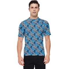 Abstract Illusion Men s Short Sleeve Rash Guard