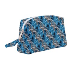 Abstract Illusion Wristlet Pouch Bag (medium) by Sparkle