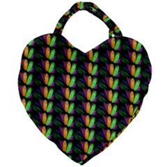 Floral Giant Heart Shaped Tote by Sparkle