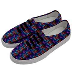 Abstract Illusion Men s Classic Low Top Sneakers by Sparkle