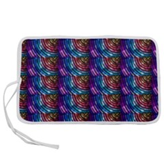 Abstract Illusion Pen Storage Case (m) by Sparkle