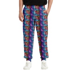 Abstract Illusion Men s Elastic Waist Pants