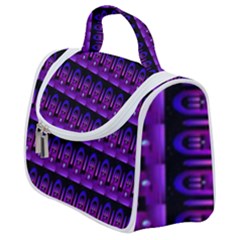 Violet Retro Satchel Handbag by Sparkle