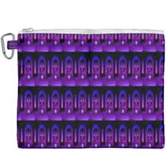 Violet Retro Canvas Cosmetic Bag (xxxl)