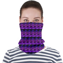 Violet Retro Face Seamless Bandana (adult) by Sparkle