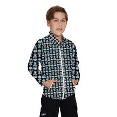 Skull Pattern Kids  Windbreaker by Sparkle