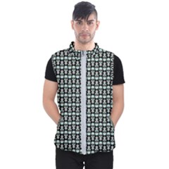 Skull Pattern Men s Puffer Vest by Sparkle