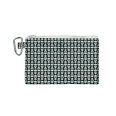 Skull Pattern Canvas Cosmetic Bag (small) by Sparkle