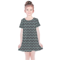 Skull Pattern Kids  Simple Cotton Dress by Sparkle