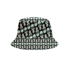 Skull Pattern Inside Out Bucket Hat (kids)