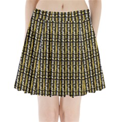 Digital Illusion Pleated Mini Skirt by Sparkle