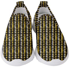 Digital Illusion Kids  Slip On Sneakers by Sparkle