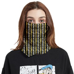 Digital Illusion Face Covering Bandana (two Sides)