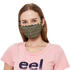 Digital Illusion Crease Cloth Face Mask (adult)