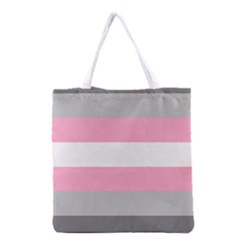 Demigirl Pride Flag Lgbtq Grocery Tote Bag by lgbtnation