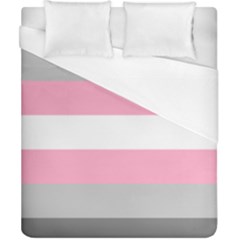 Demigirl Pride Flag Lgbtq Duvet Cover (california King Size) by lgbtnation