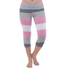 Demigirl Pride Flag Lgbtq Capri Yoga Leggings by lgbtnation