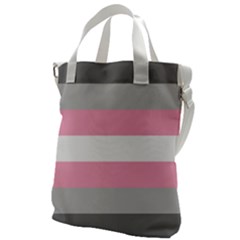 Demigirl Pride Flag Lgbtq Canvas Messenger Bag by lgbtnation