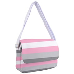 Demigirl Pride Flag Lgbtq Courier Bag by lgbtnation