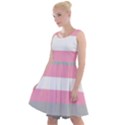 Demigirl Pride Flag LGBTQ Knee Length Skater Dress View1