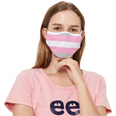 Demigirl Pride Flag Lgbtq Fitted Cloth Face Mask (adult) by lgbtnation