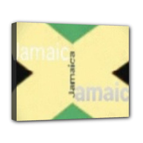 Jamaica, Jamaica  Deluxe Canvas 20  X 16  (stretched) by Janetaudreywilson