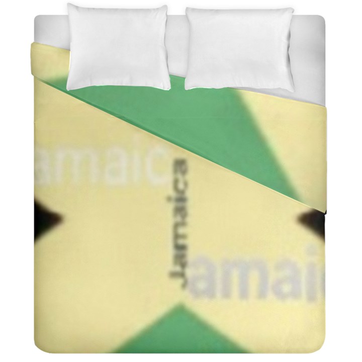 Jamaica, Jamaica  Duvet Cover Double Side (California King Size)