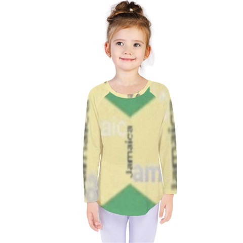 Jamaica, Jamaica  Kids  Long Sleeve Tee by Janetaudreywilson